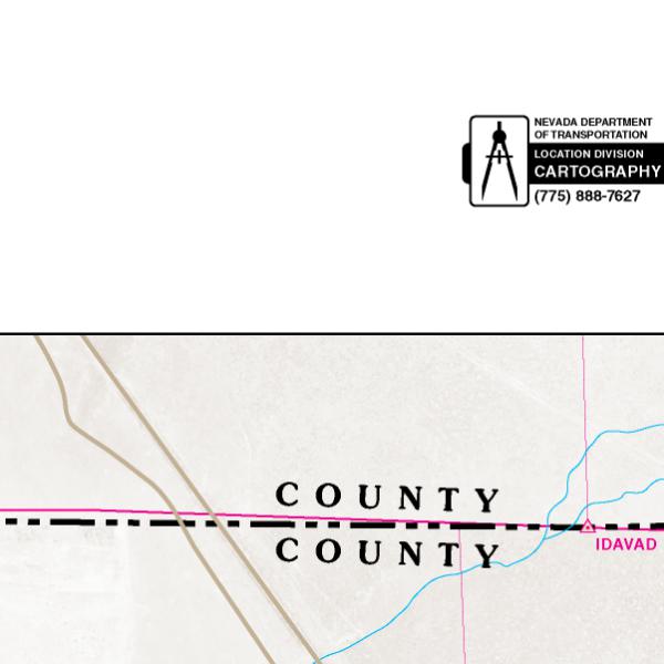Jackpot Area Map by Nevada Department of Transportation Avenza Maps
