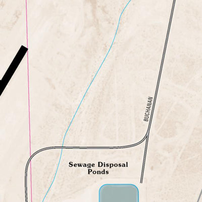 Nevada Department of Transportation Jean Area Map digital map