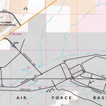 Nevada Department of Transportation Las Vegas Metro Northeast Area Map digital map