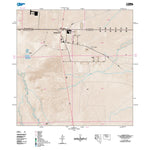 Nevada Department of Transportation McDermitt Area Map digital map