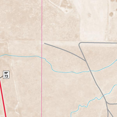 Nevada Department of Transportation McDermitt Area Map digital map