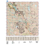 Nevada Department of Transportation Minden Gardnerville Area Map digital map