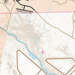 Nevada Department of Transportation Moapa Area Map digital map