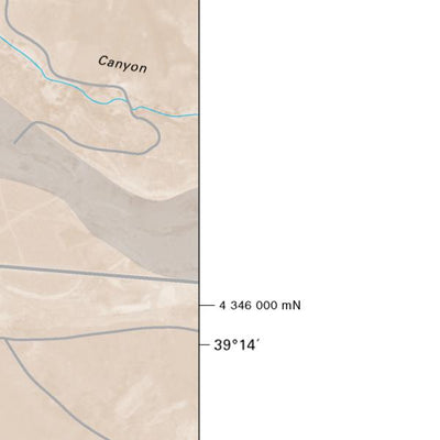 Nevada Department of Transportation Mound House Area Map digital map