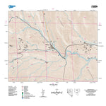Nevada Department of Transportation Nelson Area Map digital map