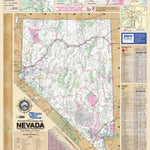 Nevada Department of Transportation Official Nevada Highway Map 2019-2020 digital map