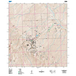 Nevada Department of Transportation Pioche Area Map digital map