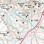 Nevada Department of Transportation Quad 0102 - Jackpot digital map