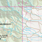 Nevada Department of Transportation Quad 0103 - Jarbidge digital map