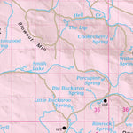 Nevada Department of Transportation Quad 0111 - Charles Sheldon National Wildlife Refuge digital map