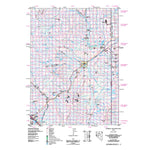 Nevada Department of Transportation Quad 0201 - Montello digital map