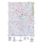 Nevada Department of Transportation Quad 0205 - Tuscarora digital map