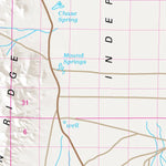Nevada Department of Transportation Quad 0302 - Spruce Mountain digital map