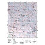 Nevada Department of Transportation Quad 1105 - Amargosa Valley digital map