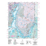 Nevada Department of Transportation Quad 1201 - Lake Mead National Recreation Area digital map