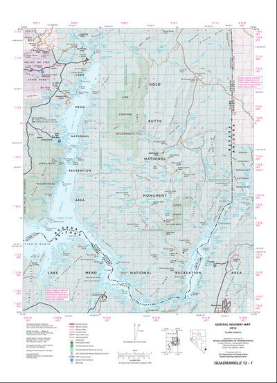 Quad 1201 - Lake Mead National Recreation Area Preview 1