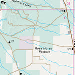 Nevada Department of Transportation Quad 1403 - Crescent Peak digital map