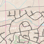 Nevada Department of Transportation Spring Creek Area Map digital map