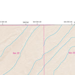 Nevada Department of Transportation Spring Creek Area Map digital map