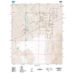 Nevada Department of Transportation Stagecoach Area Map digital map