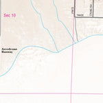 Nevada Department of Transportation Stagecoach Area Map digital map