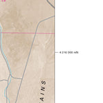 Nevada Department of Transportation Tonopah Area Map digital map