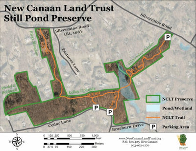 New Canaan Land Trust New Canaan Land Trust: Still Pond Preserve digital map