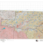 New Mexico HuntData LLC NM Unit 2A Land Ownership Map digital map