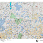 New Mexico HuntData LLC NM Unit 38 Land Ownership Map digital map