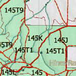 New Mexico HuntData LLC NM Unit 51B Land Ownership Map digital map