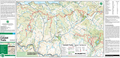 New York-New Jersey Trail Conference Catskill (Western - Map 144) : 2023 : Trail Conference digital map