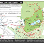 New York-New Jersey Trail Conference Catskills - Kaaterskill Falls & North/South Lake, NY digital map
