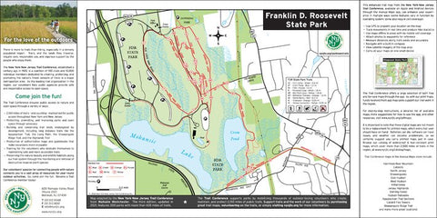 New York-New Jersey Trail Conference Franklin D. Roosevelt State Park - Yorktown Parks digital map