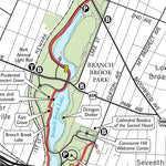 New York-New Jersey Trail Conference Lenape Trail Detailed Map : 2019 : Trail Conference digital map