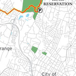New York-New Jersey Trail Conference Lenape Trail Overview Map, Essex County, NJ digital map