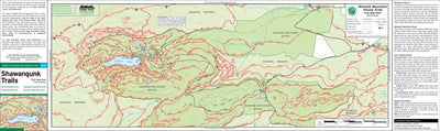 New York-New Jersey Trail Conference Shawangunk (Mohonk Mountain House - Map 106A) : 2023 : Trail Conference digital map