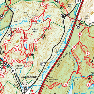 New York-New Jersey Trail Conference Sterling Forest (Map 100) : 2020 : Trail Conference digital map
