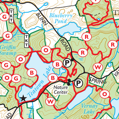 Westchester (Greater Teatown - Map 133) : 2025 : Trail Conference Preview 2