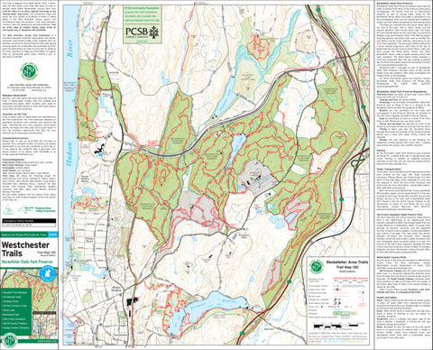 Westchester (Rockefeller State Park Preserve - Map 130) : 2025 : Trail Conference Preview 1