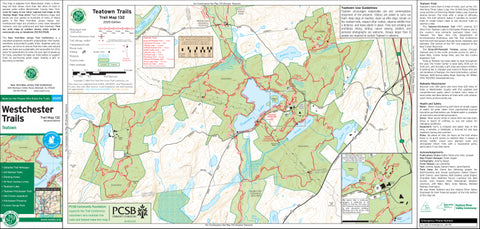 Westchester (Teatown - Map 132) : 2025 : Trail Conference Preview 1
