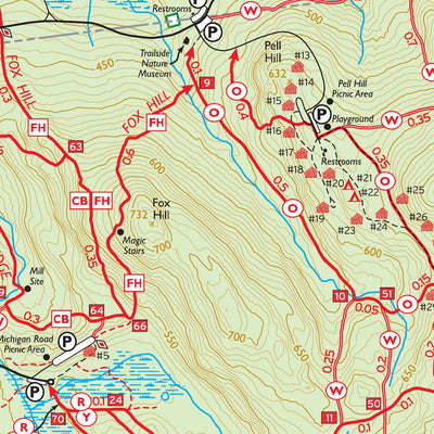 New York-New Jersey Trail Conference Westchester (Ward Pound Ridge Reservation - Map 131) : 2020 : Trail Conference digital map