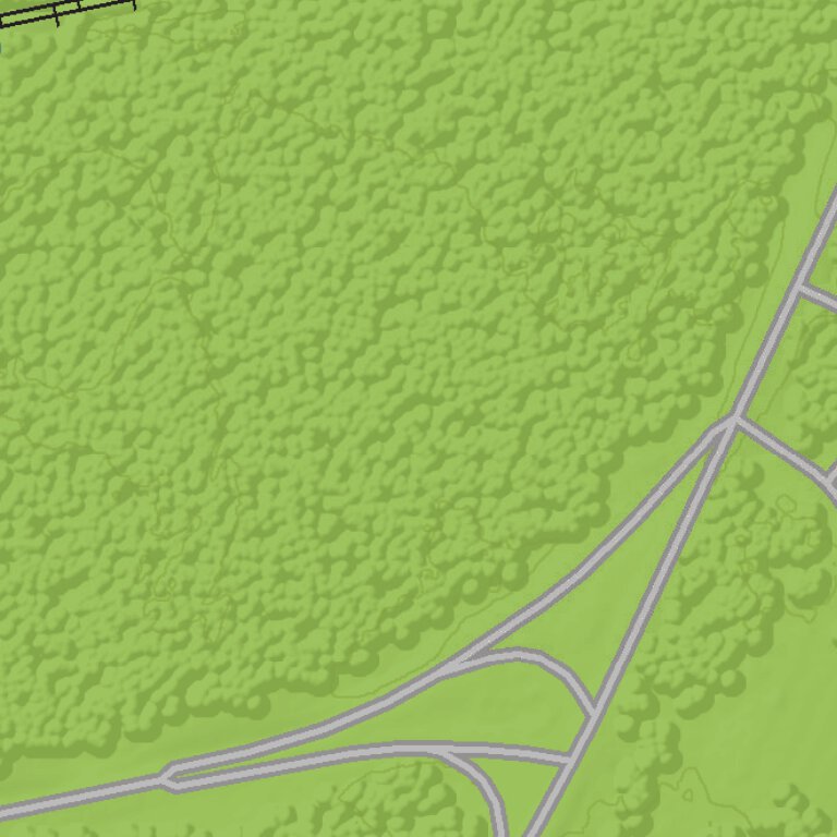 Bayard Cutting Arboretum Trail Map by New York State Parks Avenza Maps