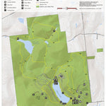 New York State Parks Gilbert Lake State Park Trail Map digital map