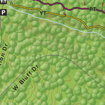 New York State Parks Keuka Lake State Park Trail Map digital map