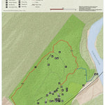 New York State Parks Max V Shaul Trail Map digital map