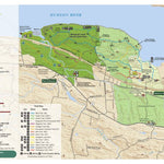New York State Parks Mills Norrie State Park Trail Map digital map