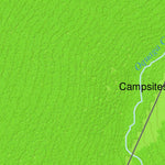 New York State Parks Oquaga Creek State Park Trail Map digital map