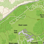 New York State Parks Planting Fields Arboretum Trail Map digital map
