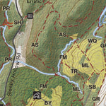 New York State Parks Rockefeller State Park Preserve Trail Map digital map