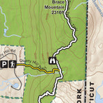 New York State Parks Taconic State Park Trail Map South digital map